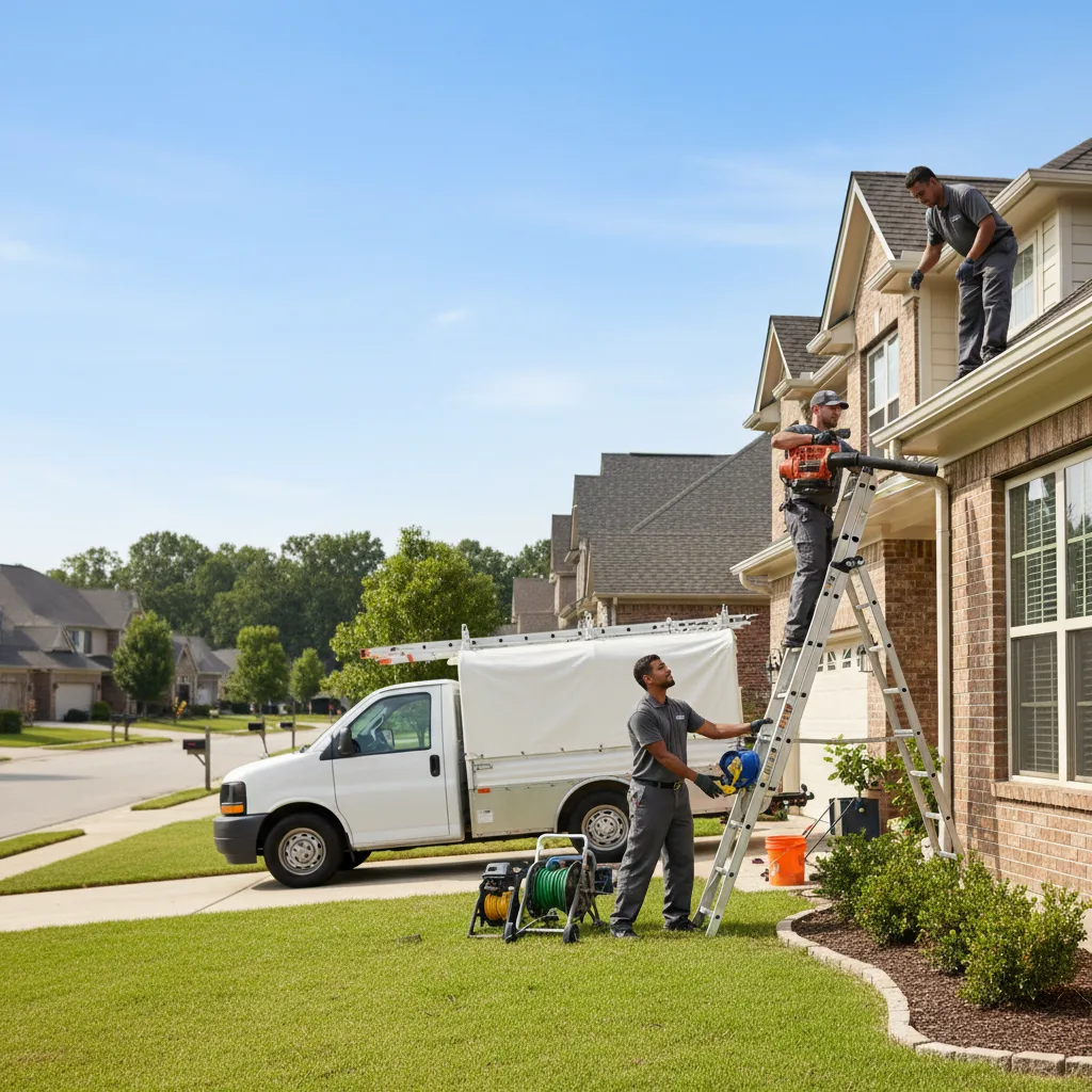 Home Gutter Service in New Boston, MI near me